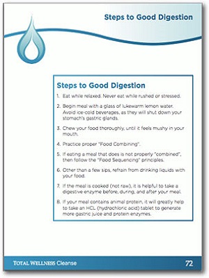 Steps To Good Digestion Cheat Sheet
